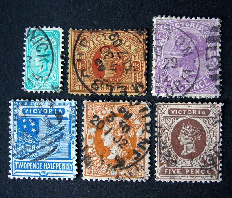 VICTORIA - Queen Victoria (inscribed Postage) 1901
