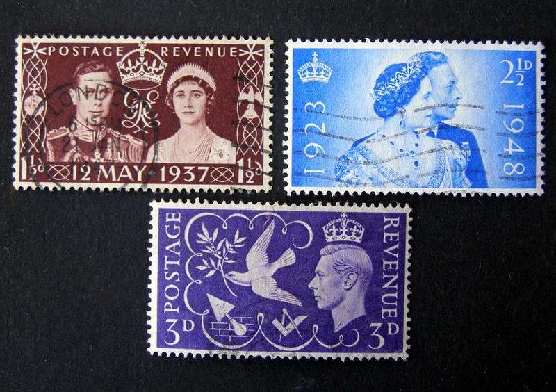 GREAT BRITAIN - KGVI Assorted Stamps