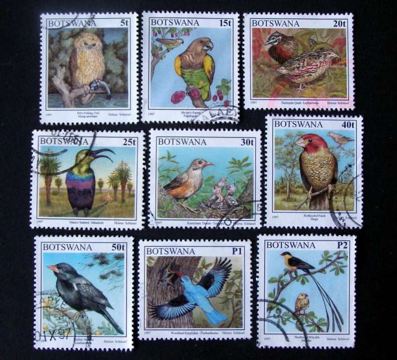 BOTSWANA - Birds 1997