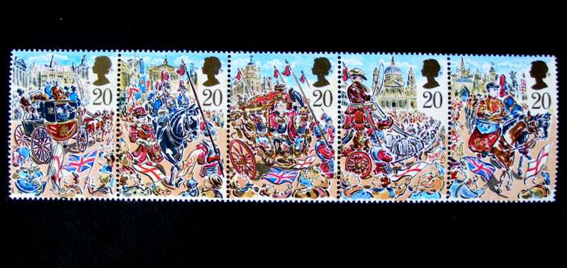GREAT BRITAIN Mint* Set - Lord Mayor's Show, London 1989