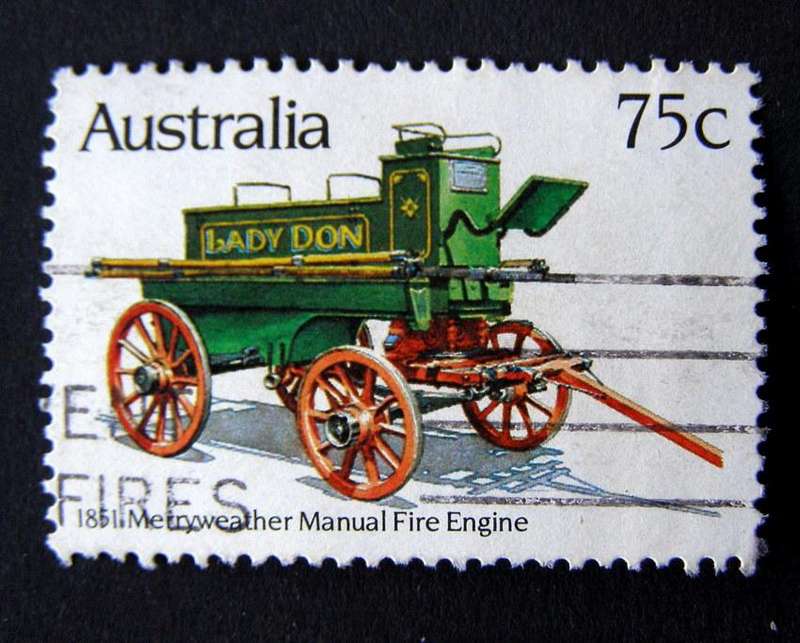 AUSTRALIA - Historic Fire Engines 1983