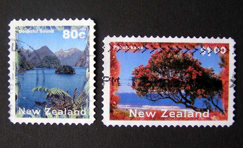 NEW ZEALAND - Scenery (self-adhesive) 1996