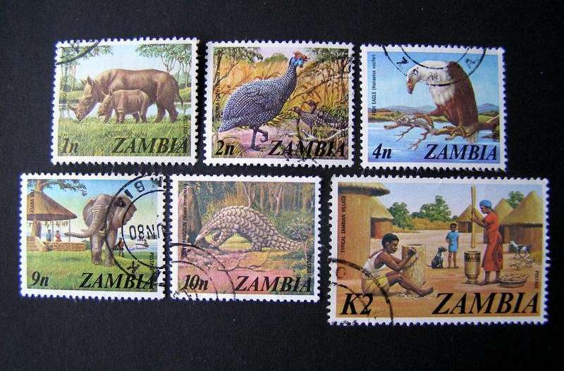 ZAMBIA - Definitive 1975