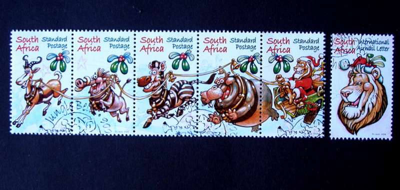 SOUTH AFRICA Set (CTO) - Christmas - Jungle Bells 2006