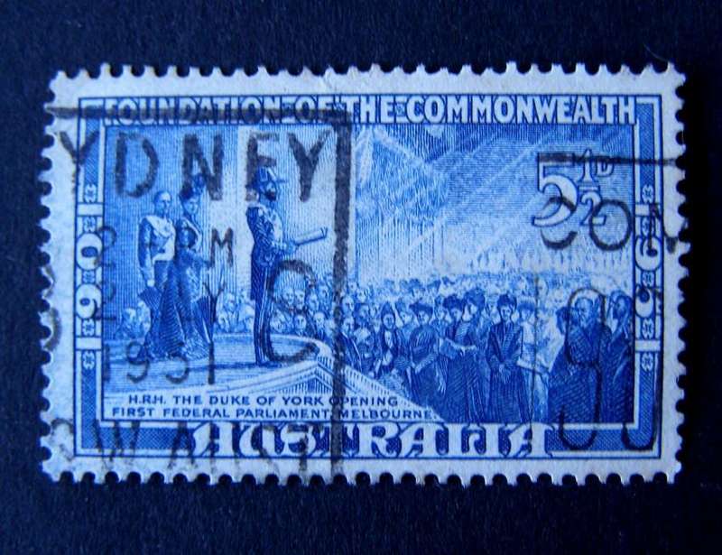 AUSTRALIA - 50th Anniv. of Commonwealth 1951