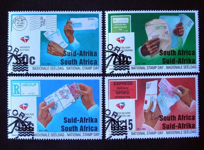 SOUTH AFRICA Set (CTO) - National Stamp Day 1994