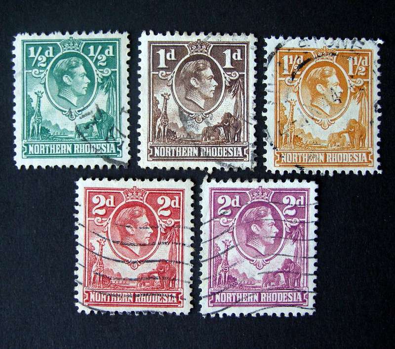 NORTHERN RHODESIA - KGVI Definitive 1938
