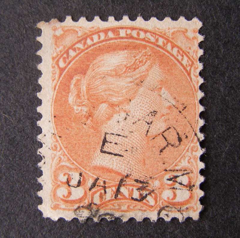 CANADA - 3c. Queen Victoria 1870