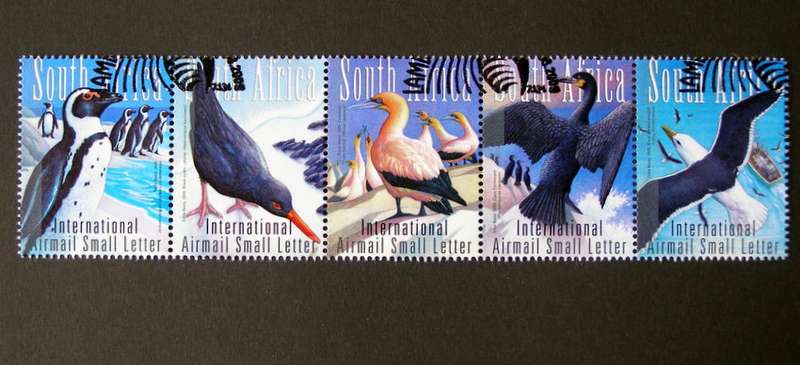 SOUTH AFRICA Set (CTO) - Sea and Coastal Birds 2009