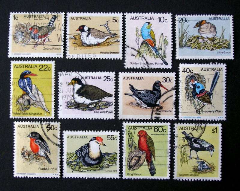 AUSTRALIA - Birds 1978-80
