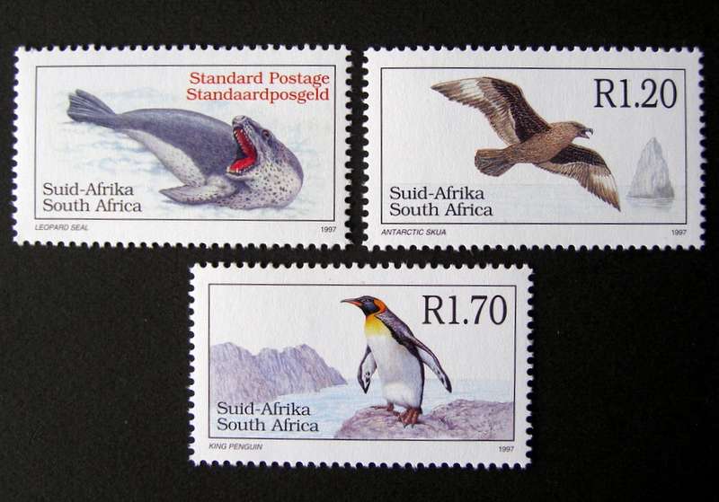 SOUTH AFRICA Mint Set - Additional Values to the 6th Definitive 1997//Birds//Animals
