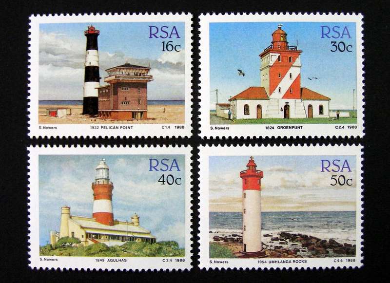 SOUTH AFRICA Mint Set - Lighthouses 1988