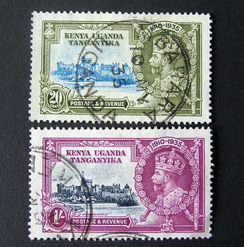 KENYA, UGANDA AND TANZANIA - Silver Jubilee 1935