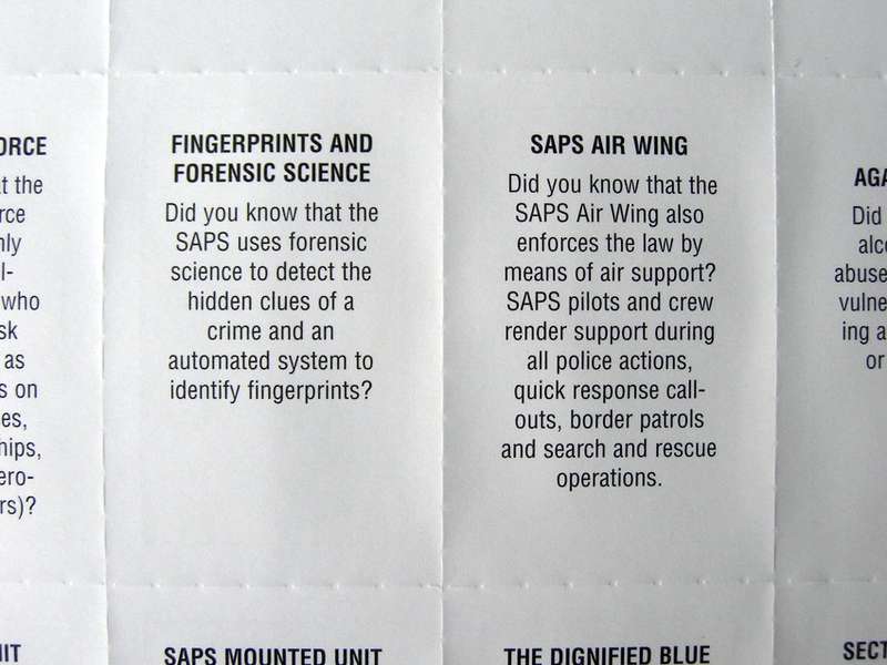 SOUTH AFRICA Mint Set (Self Adhesive) - The Dignified Blue 2004