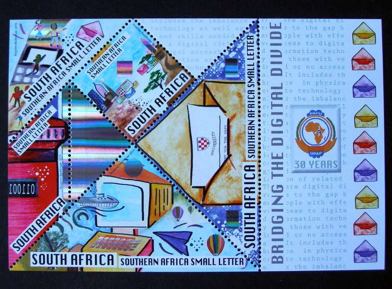 SOUTH AFRICA Mint Set - Bridging the Digital Divide 2010