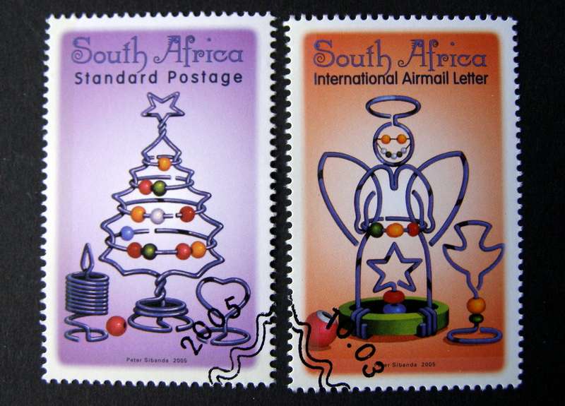 SOUTH AFRICA Set (CTO) - Christmas 2005