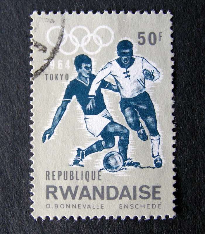 RWANDA - Olympic Games, Tokyo 1964 //Soccer