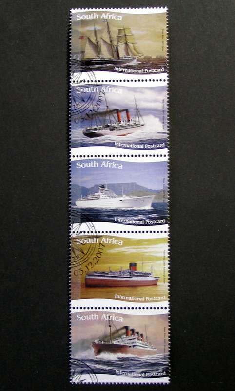 SOUTH AFRICA Set (CTO) - Ships of the Union Castle Line 2007