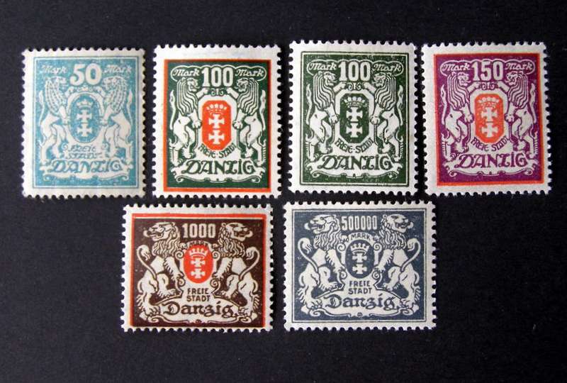 DANZIG Mint* - Crest 1923