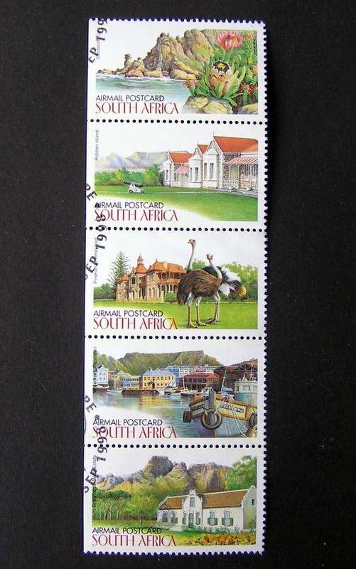 SOUTH AFRICA Set (First Day Cancel) - Explore S.A.: The Western Cape 1998