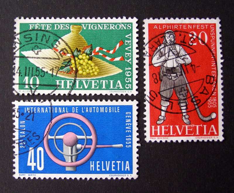 SWITZERLAND - Publicity 1955