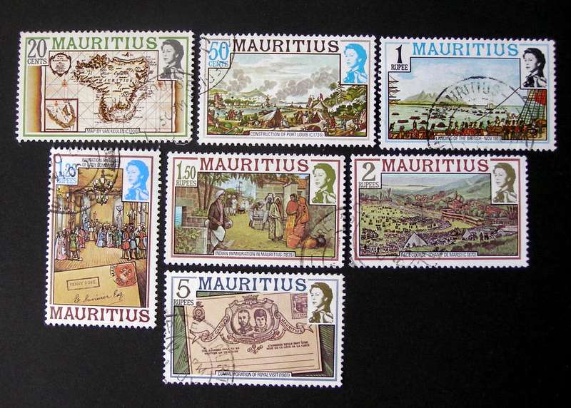 MAURITIUS - History of Mauritius Definitive 1978