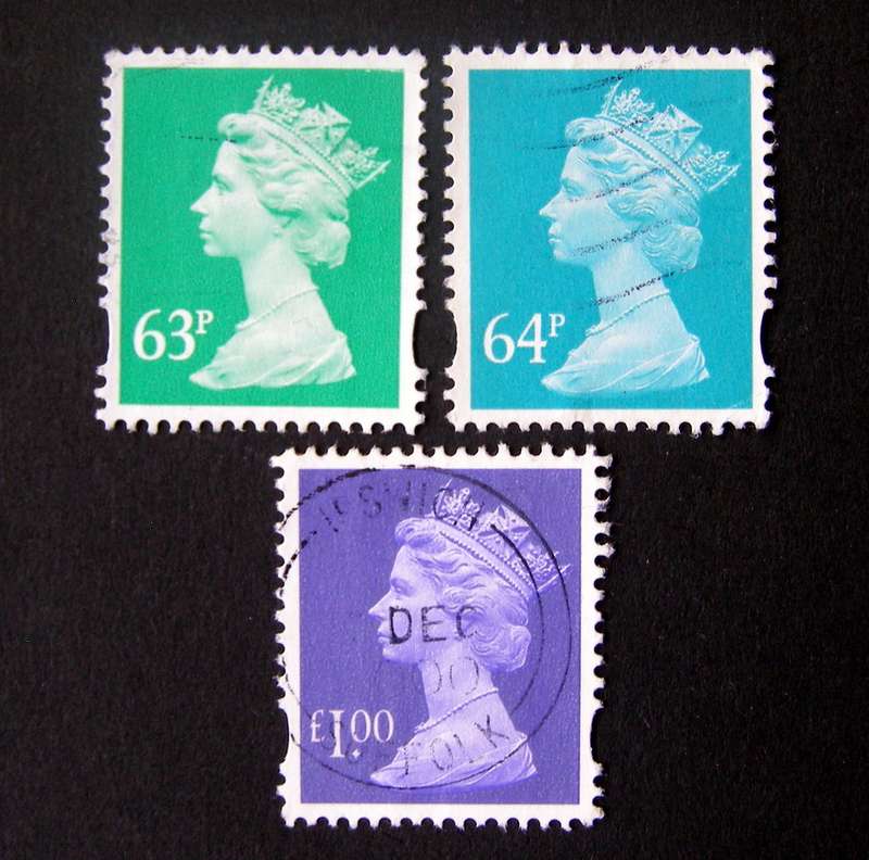GREAT BRITAIN Machins (Elliptical Perforations) 1993-2011