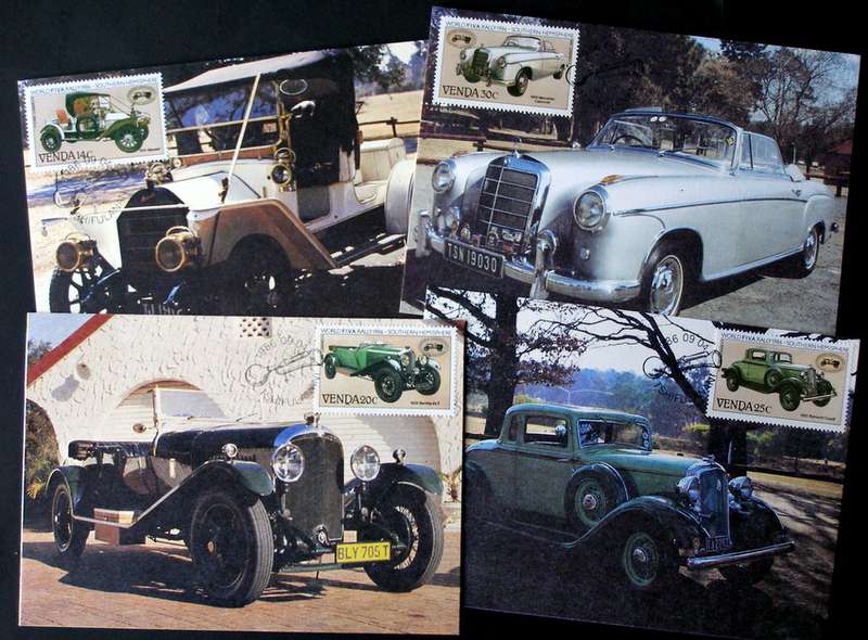 VENDA Maxi Card Set - Veteran Car Rally 1986