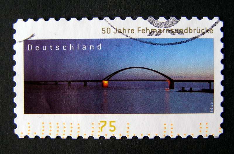 GERMANY - 50th Anniv. of Fehmarn Bridge 2013