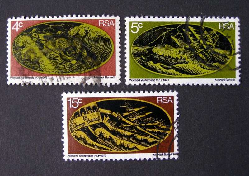 SOUTH AFRICA Set - Wolraad Woltemade 1973