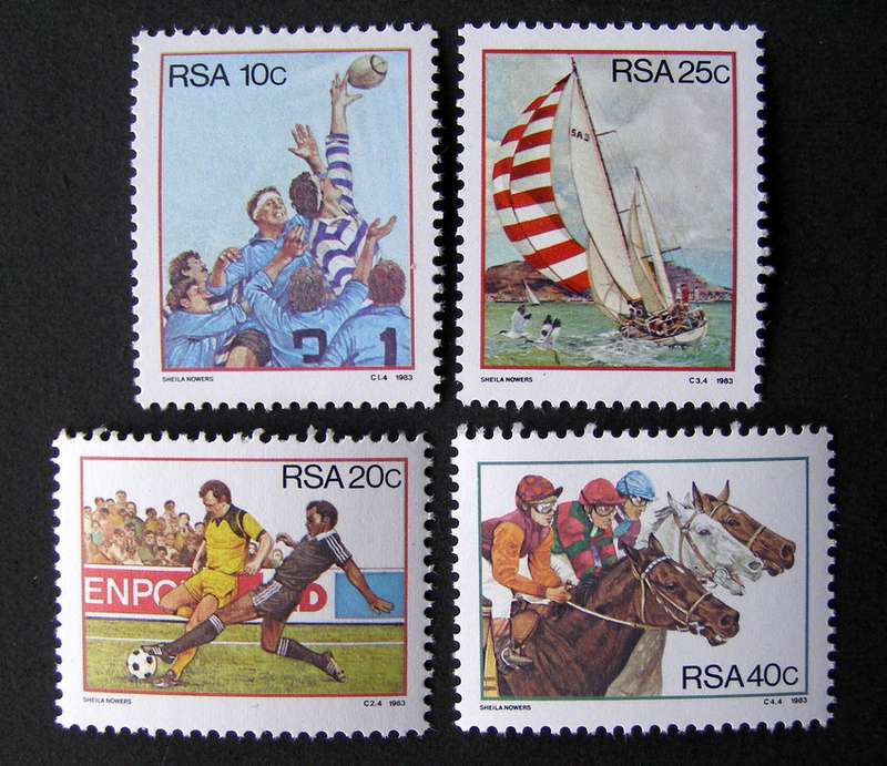 SOUTH AFRICA Mint Set - Sports 1983