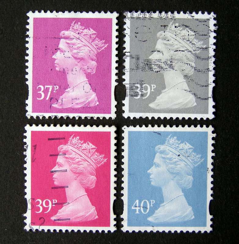 GREAT BRITAIN Machins (Elliptical Perforations) 1993-2011
