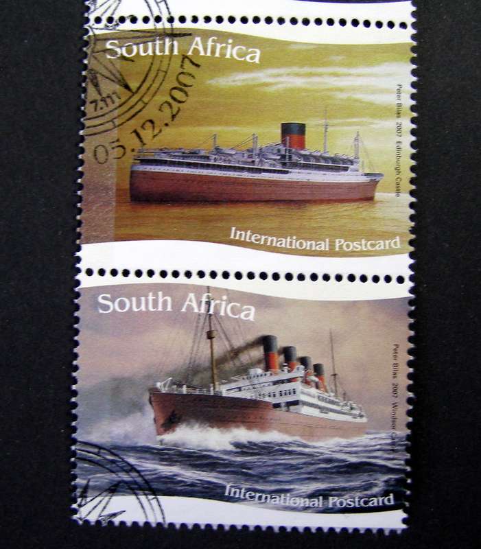 SOUTH AFRICA Set (CTO) - Ships of the Union Castle Line 2007