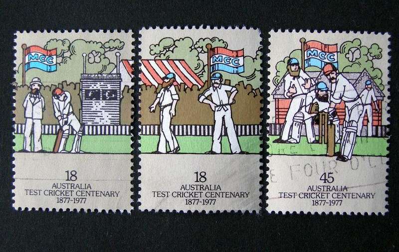 AUSTRALIA - Centenary of Australia-England Test Cricket 1977