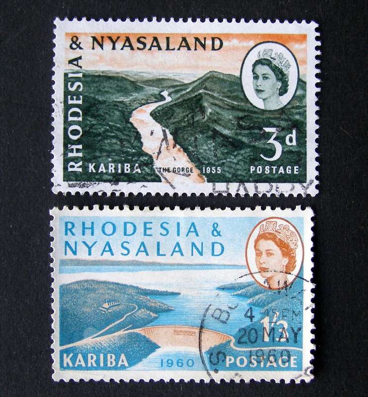 RHODESIA & NYASALAND - Opening of Kariba Hydro-Electric Scheme 1960