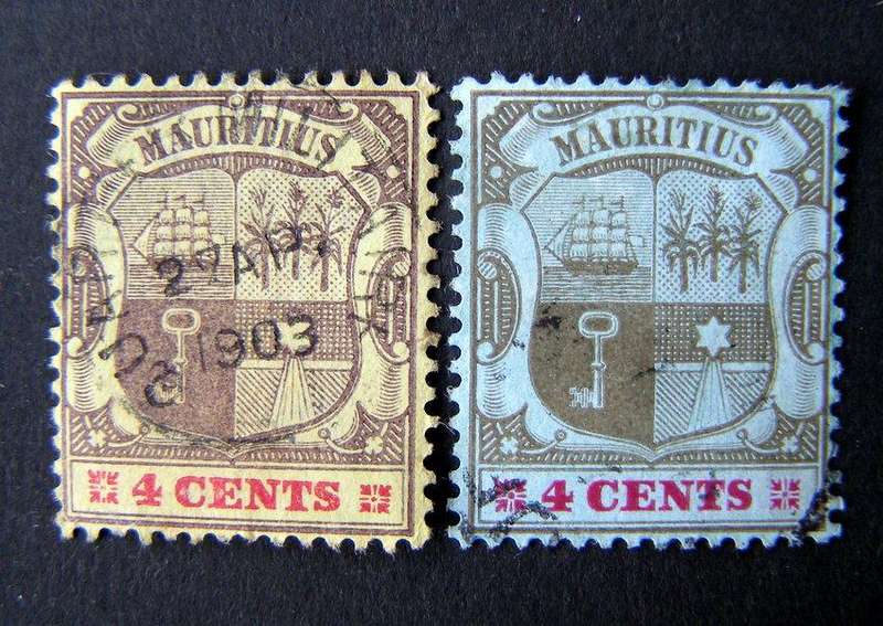MAURITIUS - Crest 1900