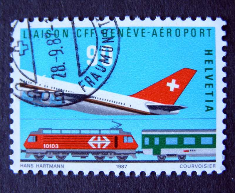 SWITZERLAND - Publicity 1987 //Aircraft