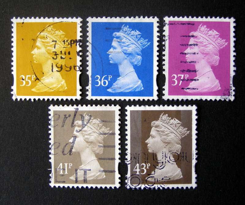 GREAT BRITAIN Machins (Elliptical Perforations) 1993-2011