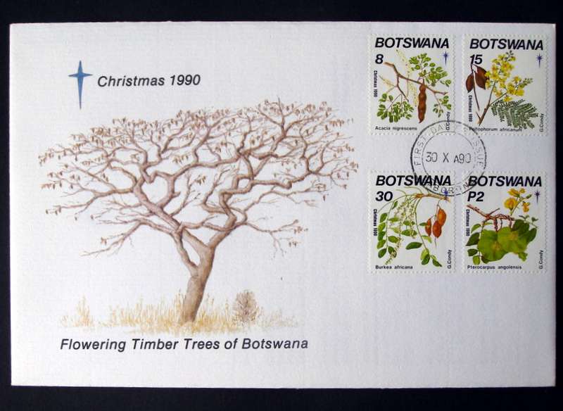 BOTSWANA Cover - Christmas: Trees 1991