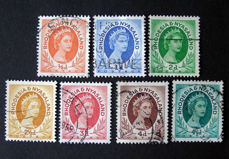 RHODESIA & NYASALAND - QEII Definitive 1954