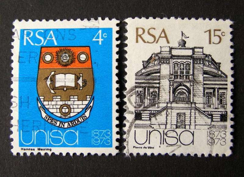 SOUTH AFRICA - Centenary of UNISA 1973