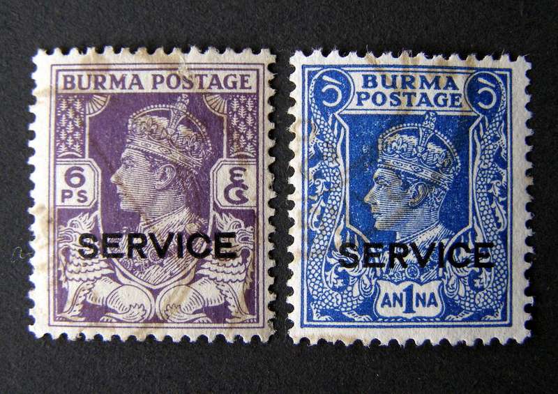 BURMA - King George VI Official 1946