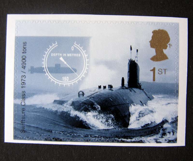 GREAT BRITAIN Mint - Centenary of Royal Navy Submarine Services (self-adhesive) 2001