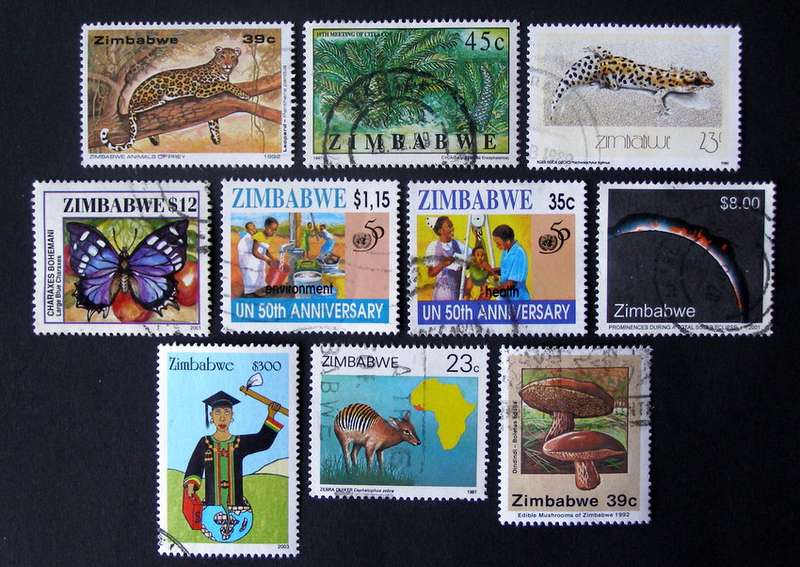 ZIMBABWE - Assorted Stamps
