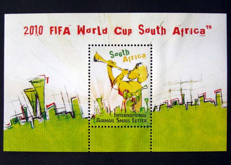 SOUTH AFRICA Mint Miniature Sheet - 2010 FIFA World Cup 2009