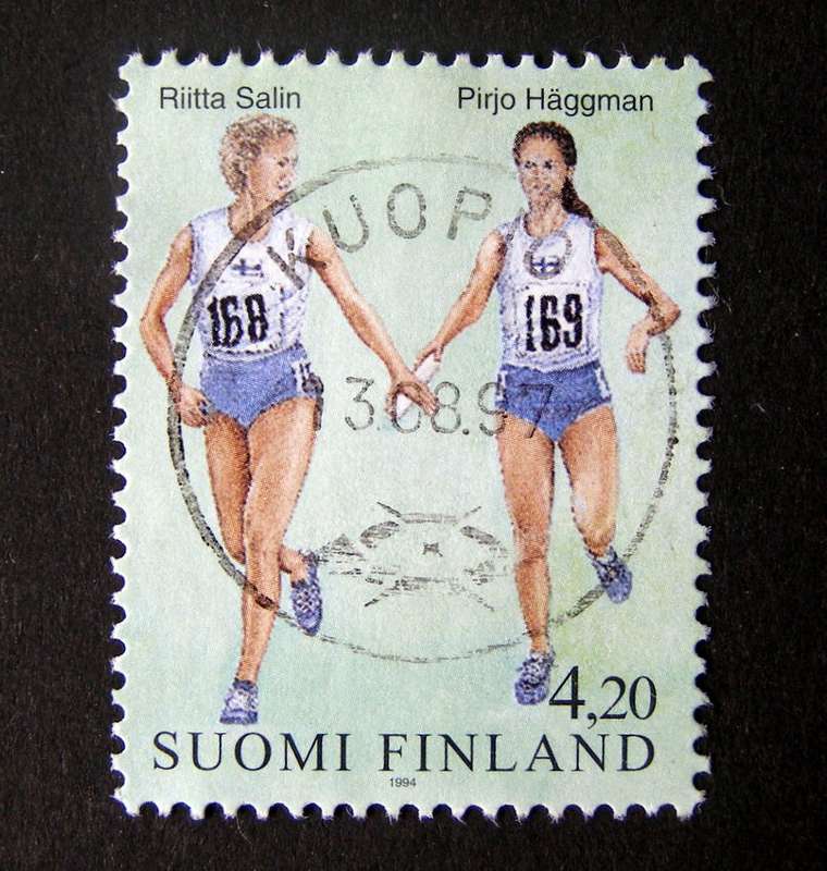 FINLAND - Finlandia International Stamp Exhibition 1994 //Sport