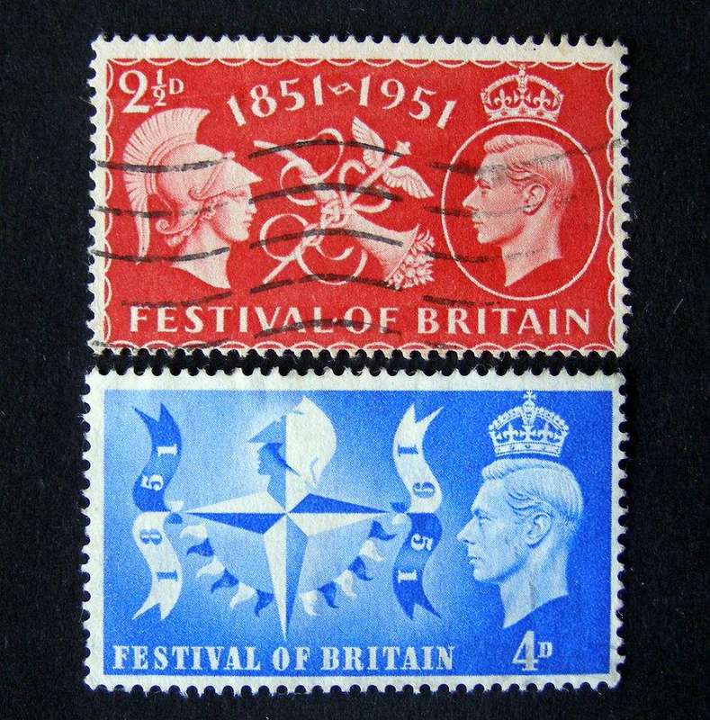 GREAT BRITAIN Set - Festival of Britain 1951