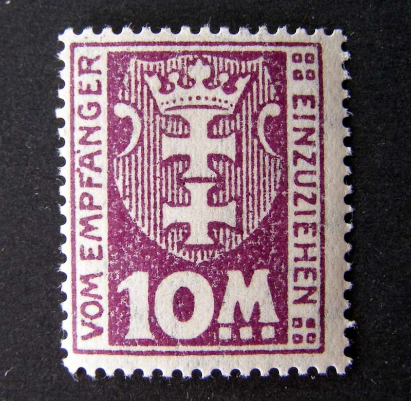 DANZIG Mint* - Postage Due 1921