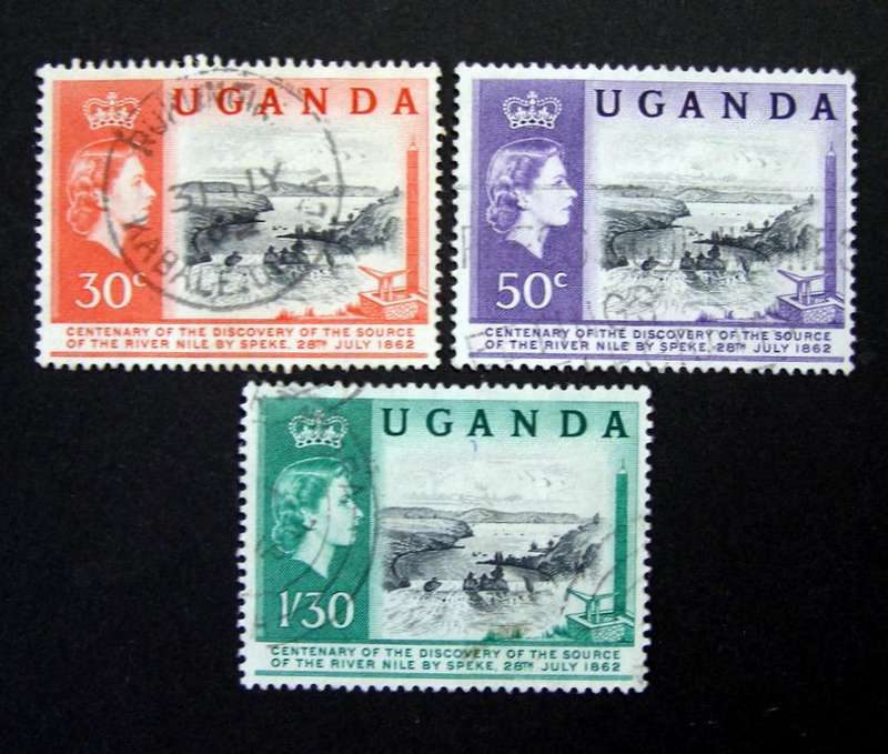 UGANDA - Centenary of Speke's Discovery of the Source of the Nile 1962