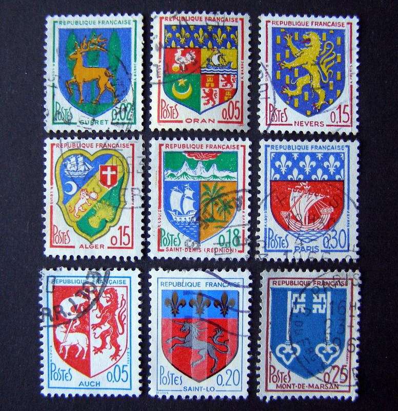 FRANCE - Arms (New Currency) 1960-66